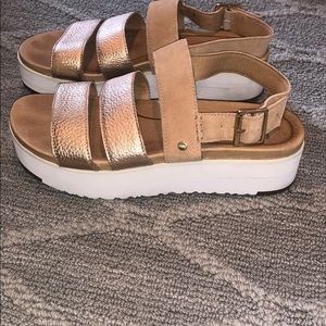 UGG platform sandals